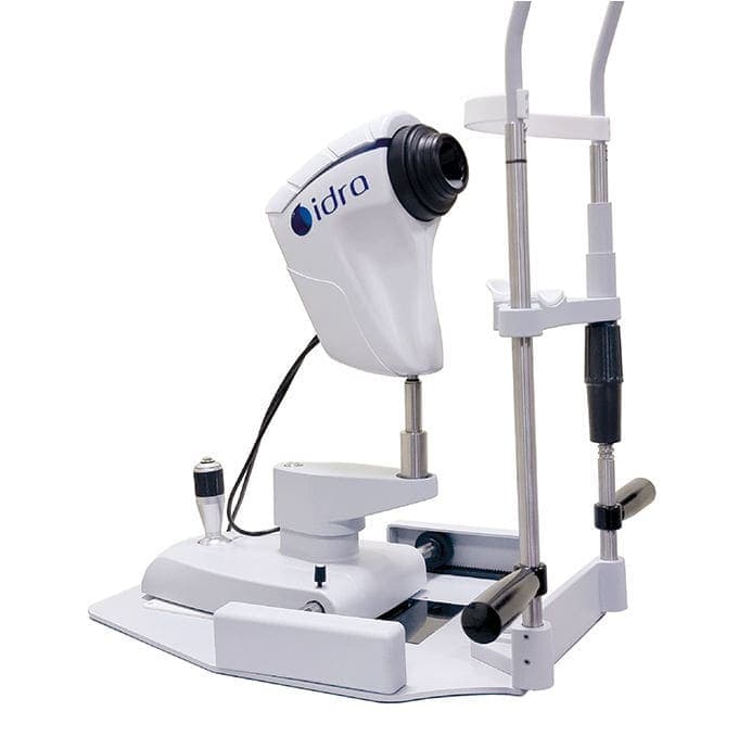 IDRA : Plateforme dédiée à l’œil sec L’IDRA de SBM Sistemi est un système de diagnostic avancé dédié à l’analyse complète du film lacrymal et de la surface oculaire, conçu pour aider les professionnels de la vision à évaluer avec précision les causes de la sécheresse oculaire.